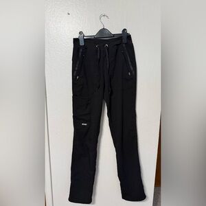 Women’s Black Flare Scrub Pants